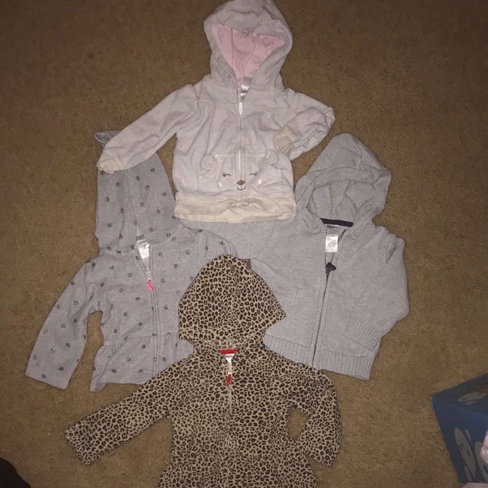 4 lightweight zip ups
